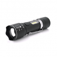 Ліхтарик Balog XA-707-XPE, Zoom, 3+1 режими, алюміній, компас, вбудований аккум, USB, BOX