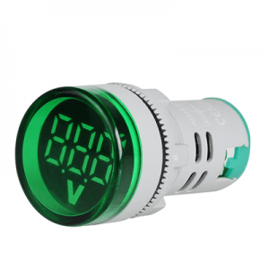 Цифровий вольтметр ST16V, діапазон вимірювань 60-500V, Green