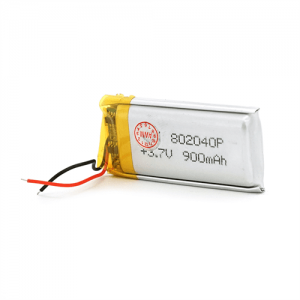 Літій-полімерний акумулятор 8*20*40mm (Li-ion 3.7В 900мА·ч)