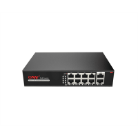 8мі портовий PoE Full Gigabit комутатор ONV-H3108P, 4xPoe1000Мбіт + 2х1000 Мбіт, IEEE802.3af/at, загальна потужність 120 Вт