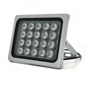ІК прожектор YOSO 12V 40W, 20LED, IP66, 850нм, кут огляду 60 °, лінза 8мм, дальність до 80м, 180 * 115 * 140мм, BOX