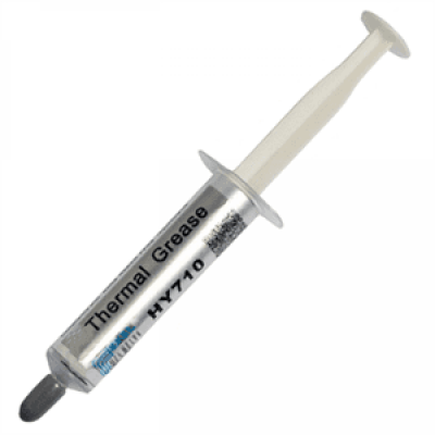 Паста термопровідна HY-710 2g, шприц, Grey,> 3,17W / m-K, <0.067 ° C-in² / W, -30 ° ≈240 °, OEM Q40