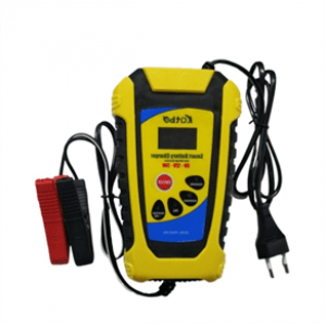 Автоматичне ЗУ для акумулятора 6V / 12V / 24V (MF, WET, AGM, GEL), Katbo KTB-BC1803, 100-240V, Струм заряду 6V / 2A, 12V / 6A, 24V / 3A, LCD, крокодили