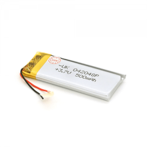 Літій-полімерний акумулятор 4 * 20 * 48mm (Li-ion 3.7В 500мА·ч)