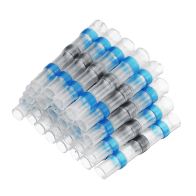 Термоусаджувальна гільза з припоєм SST-S31 Blue 1.50-2.50mm²