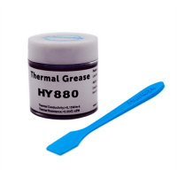 Паста термопровідна HY-880 10g, банку, Grey,> 5,15W / m-K, <0.004 ° C-in² / W, -30 ° ≈340 °, Блистер Q50