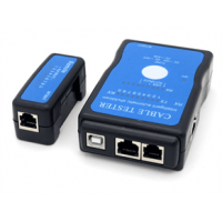Кабельний тестер Merlion M726ATUSB, RJ-45 + USB, батарейки в комплекті немає
