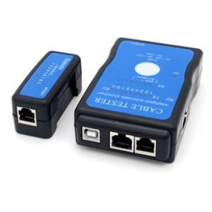 Кабельний тестер Merlion M726ATUSB, RJ-45 + USB, батарейки в комплекті немає