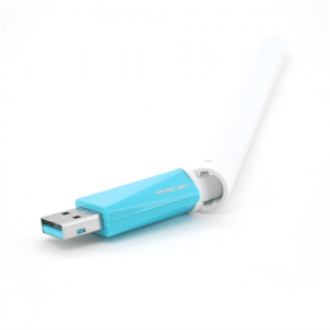 Бездротовий мережевий адаптер з антеною Wi-Fi-USB MERCURY MW150UH, 802.11bgn, 150MB, 2.4 GHz, WIN7 / XP / Vista / 2K / MAC / LINUX, BOX Q300