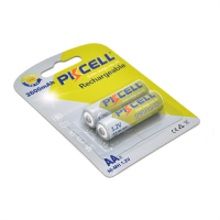 Акумулятор PKCELL 1.2V AA 2600mAh NiMH Rechargeable Battery, 2 штуки в блістері ціна за блістер, Q12