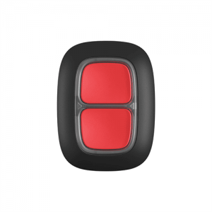 Бездротова екстрена кнопка Ajax DoubleButton black