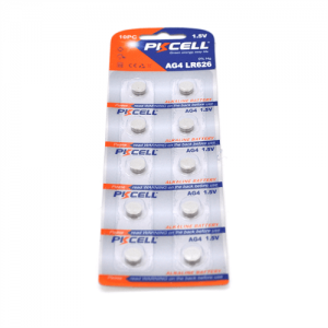 Батарейка лужна PKCELL 1.5V AG4, 10 штук в блістері ціна за блістер, Q