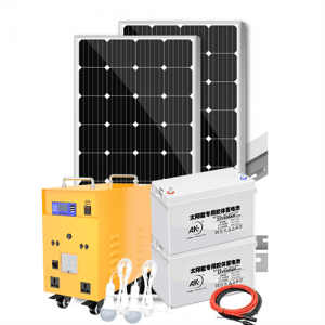 Сонячна станція з накопиченням енергії + інвертор 2000W + Solar panel 2x200W + акумулятор 2x100AH, 2*AC/220V+4*DC/12V+2*USB/5V