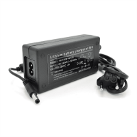 Зарядний пристрій для літієвих акумуляторів 42V 2A, штекер 5,5х2,5мм, BOX