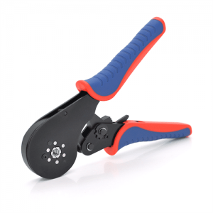 Крімпер CINLINELE HCS8 16-6 для обтиску кабельного накінечника, blue- red + набір кабельних наконечників (VE0508,VE1508,VE1008,VE4009,VE2508)
