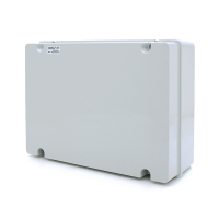 Коробка розподільна, СOURBI 245х190х90 з поворотною кришкою, IP65 (негорюча)