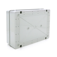 Коробка розподільна, СOURBI 245х190х90 з поворотною кришкою, IP65 (негорюча)