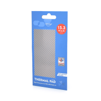Силіконова термопрокладка HY-153, 50x50x0.5mm, Gray,> 15.3W / m-K, -30 ° ≈200°, питома вага -2g /cm3, Blister