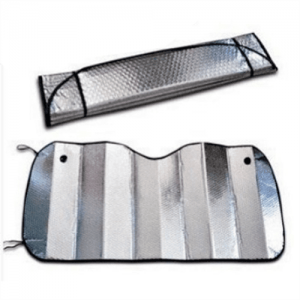 Шторка сонцезахисна 1400х700 мм, 2 присоски