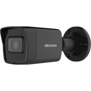 4МП циліндрична відеокамера чорного кольору Hikvision DS-2CD1043G2-I (BLACK) (2.8мм)