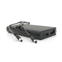 ДБЖ UPS-24W DC1024P для роутерів, Output: USB 5V/2A, DC9V,2.7A/12V,2A, 14000mAh(7*2000mAh), 155х75х23мм, 460грам, Black, BOX