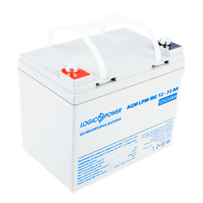 Аккумулятор мультигелевый AGM LogicPower LPM-MG 12-33 AH