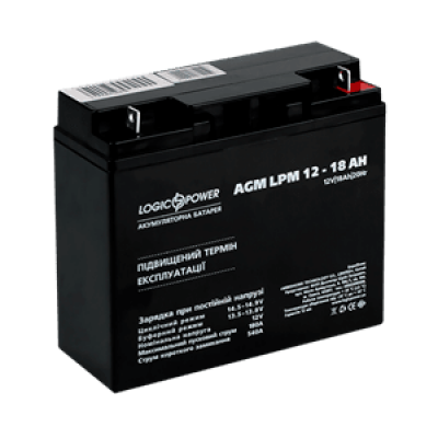 Аккумулятор AGM LogicPower LPM 12-18 AH