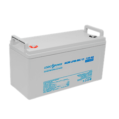 Аккумулятор мультигелевый AGM LogicPower LPM-MG 12 - 120 AH