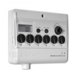 Таймер подачі води CLABER MULTIPLA, AC 220/24V LCD