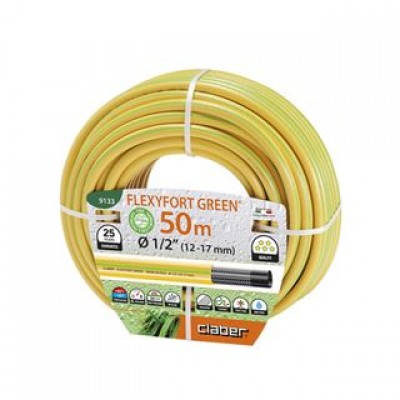 Шланг поливочный Claber (91330000) 1/2" 50м Flexyfort Green