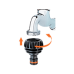 Адаптер 1/2"х3/4"В для конектора поливочного шланга Ergogrip