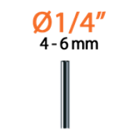 Заглушка 6мм для крапельної трубки 1/4" (10 шт)