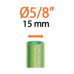 Коннектор 1/2"х5/8" AquaStop Ergogrip