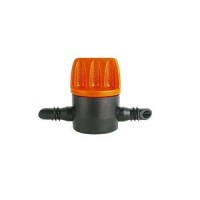 Кран 6х6мм  для крапельної трубки 1/4" 5 штук