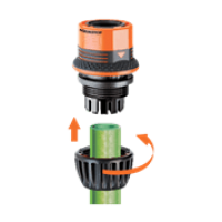 Коннектор 1/2"х5/8" AquaStop Ergogrip