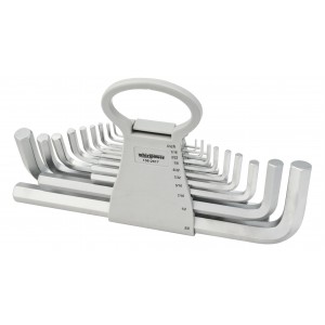 Whirlpower Набір шестигр. 17од. 1/16"-3/4" Г-под.