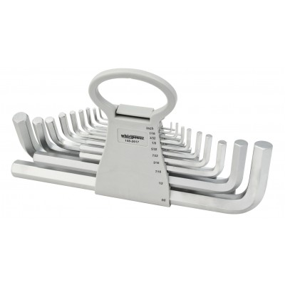 Whirlpower Набір шестигр. 17од. 1/16"-3/4" Г-под.