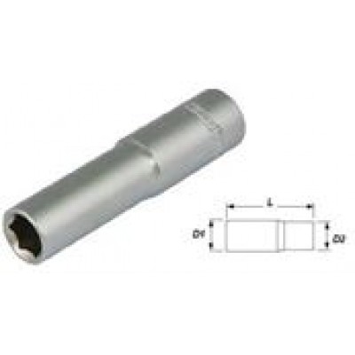 Whirlpower Головка 13мм 1/4" 6гр подовжена