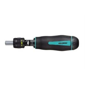 Whirlpower Викрутка-тримач біт 1/4" 3-х позиційна, з трещіткою