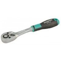Whirlpower Трещітка 1/4" 147мм 72 зубців вигнута