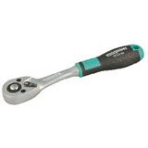 Whirlpower Трещітка 1/4" 147мм 72 зубців вигнута