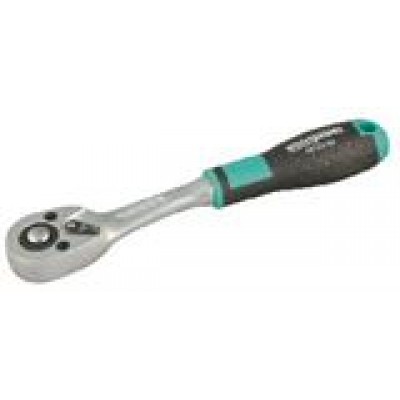 Whirlpower Трещітка 1/4" 147мм 72 зубців вигнута