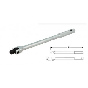 Whirlpower Вороток 1/4" з карданом 150мм