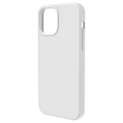 Чехол Baseus Liquid Silica Gel Magnetic+защитное стекло для iPhone 12 Pro Max Бел (WIAPIPH67N-YC02)