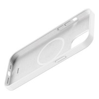 Чехол Baseus Liquid Silica Gel Magnetic+защитное стекло для iPhone 12 Pro Max Бел (WIAPIPH67N-YC02)