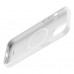 Чехол Baseus Liquid Silica Gel Magnetic+защитное стекло для iPhone 12 Pro Max Бел (WIAPIPH67N-YC02)