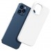 Чехол Baseus Liquid Silica Gel Magnetic+защитное стекло для iPhone 12 Pro Max Бел (WIAPIPH67N-YC02)