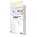 Чехол Baseus Liquid Silica Gel Magnetic+защитное стекло для iPhone 12 Pro Max Бел (WIAPIPH67N-YC02)