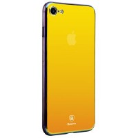 Чехол Baseus для iPhone SE 20208/7 Glass Stream Gold (WIAPIPH7-GZ0V)