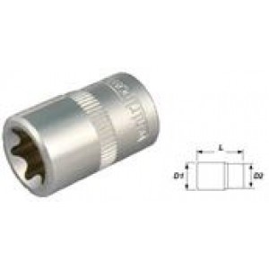 Whirlpower Головка Е-4 1/4" (внутр. зірочка)